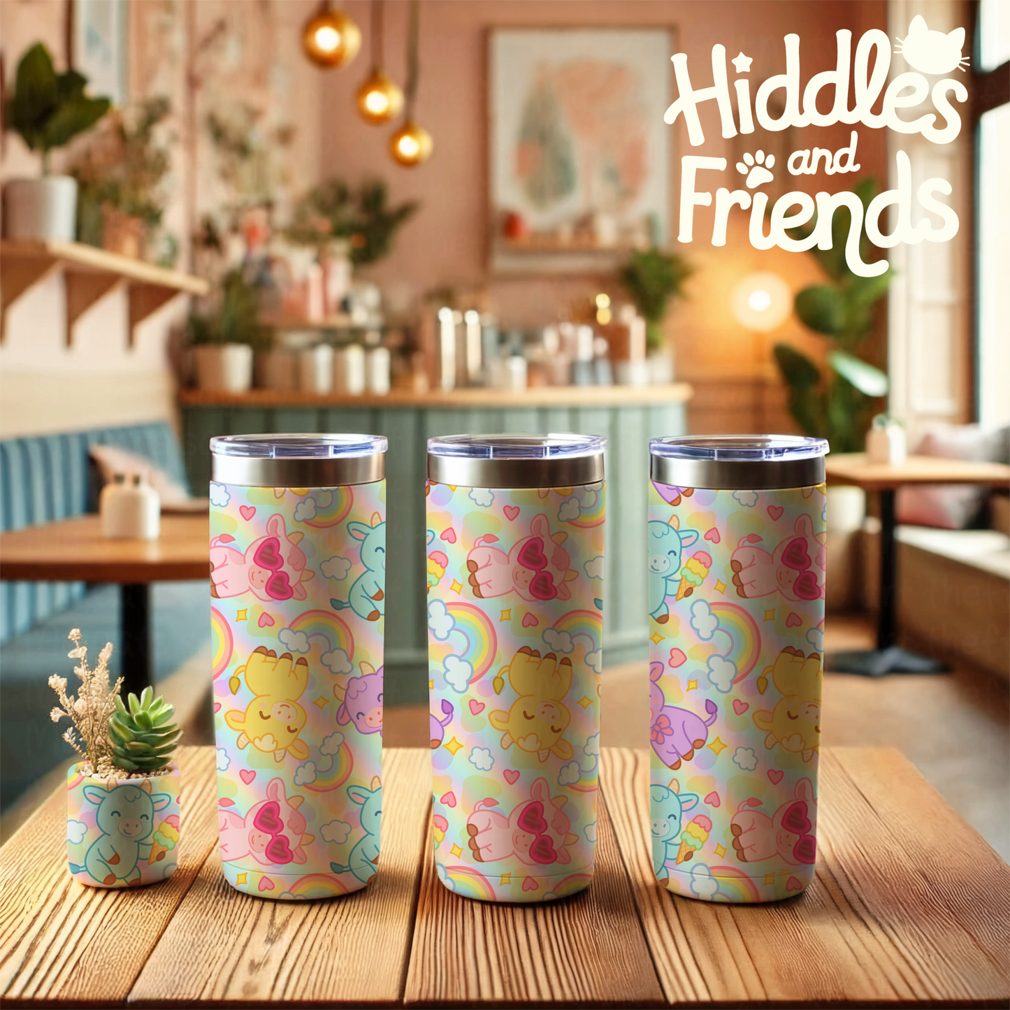 Pastel Cows Seamless File