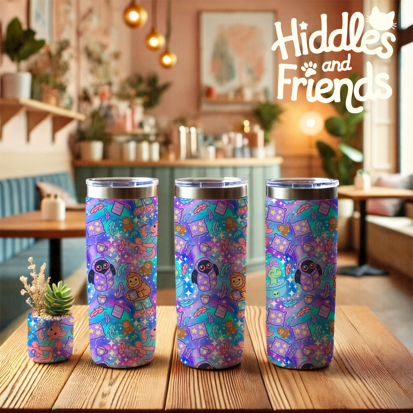 Cryptid Slumber Party Seamless File