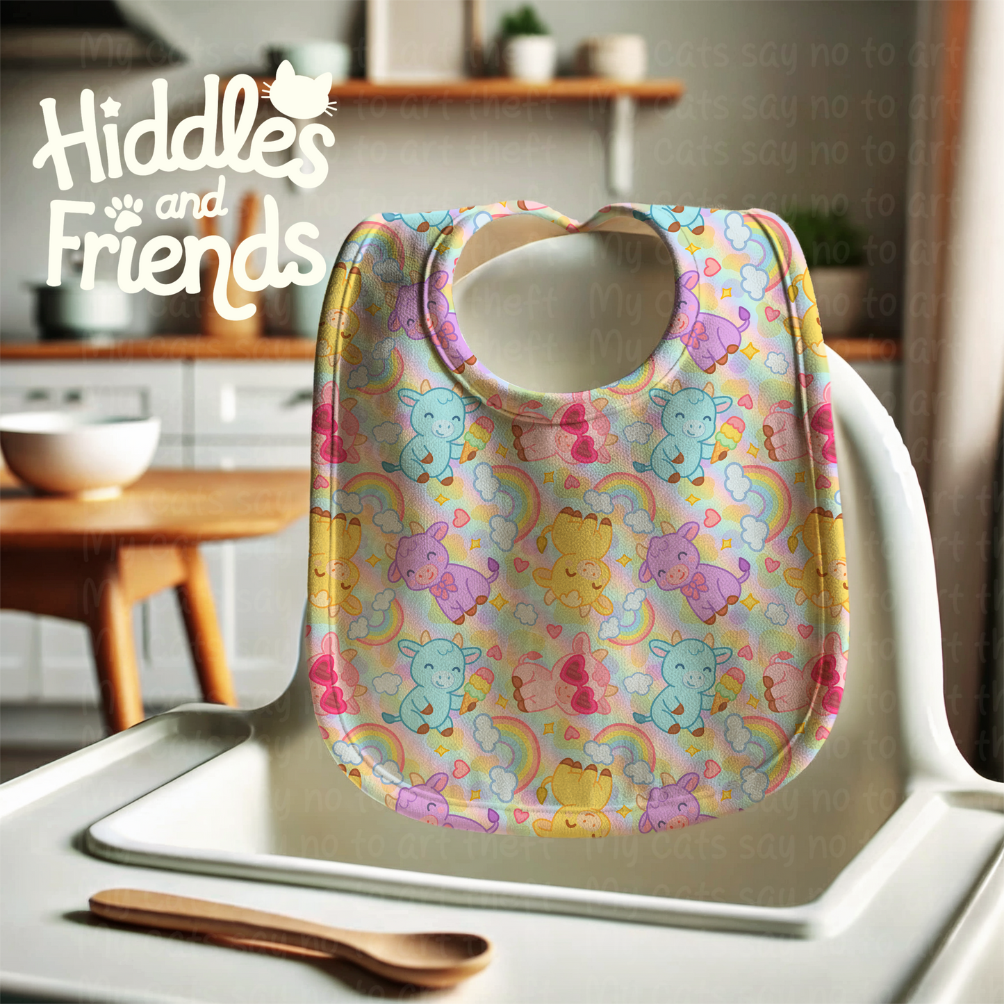 Pastel Cows Seamless File
