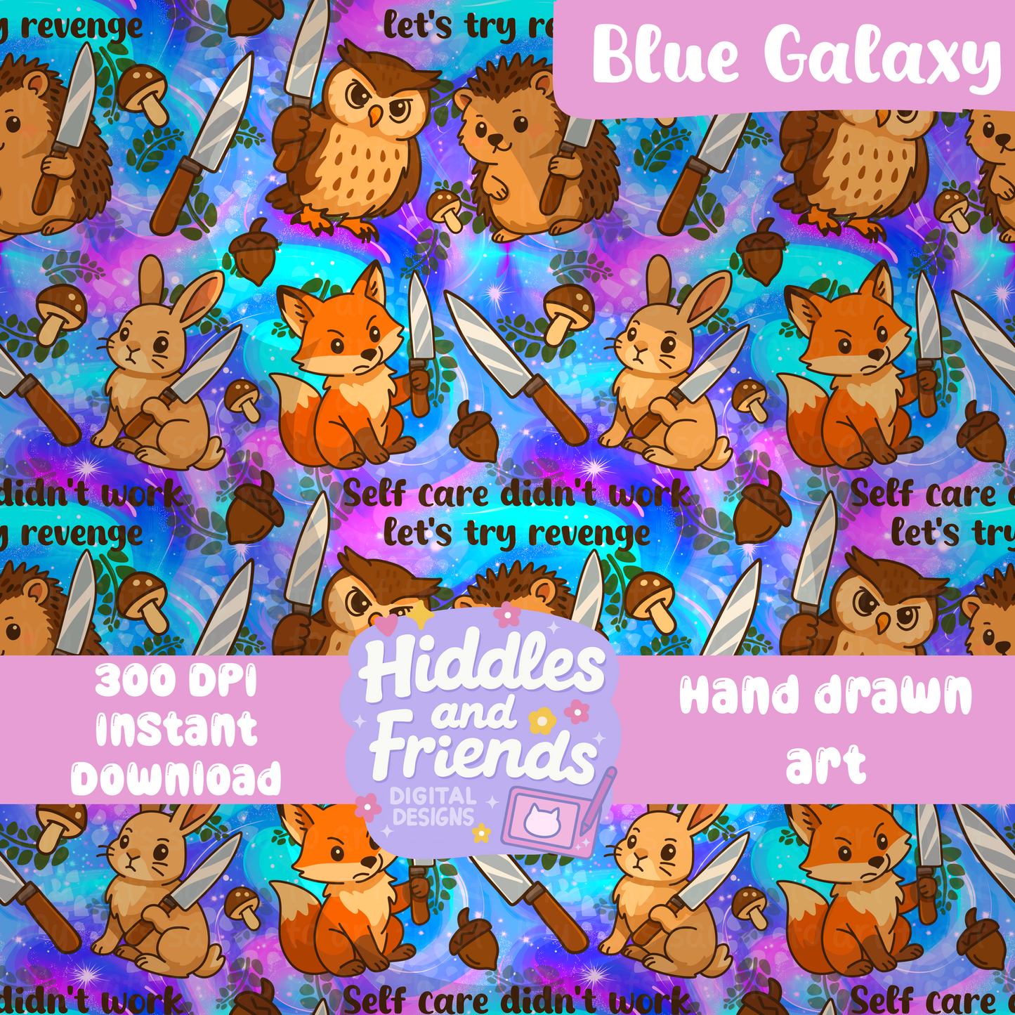 Revenge Woodland Critters Seamless File