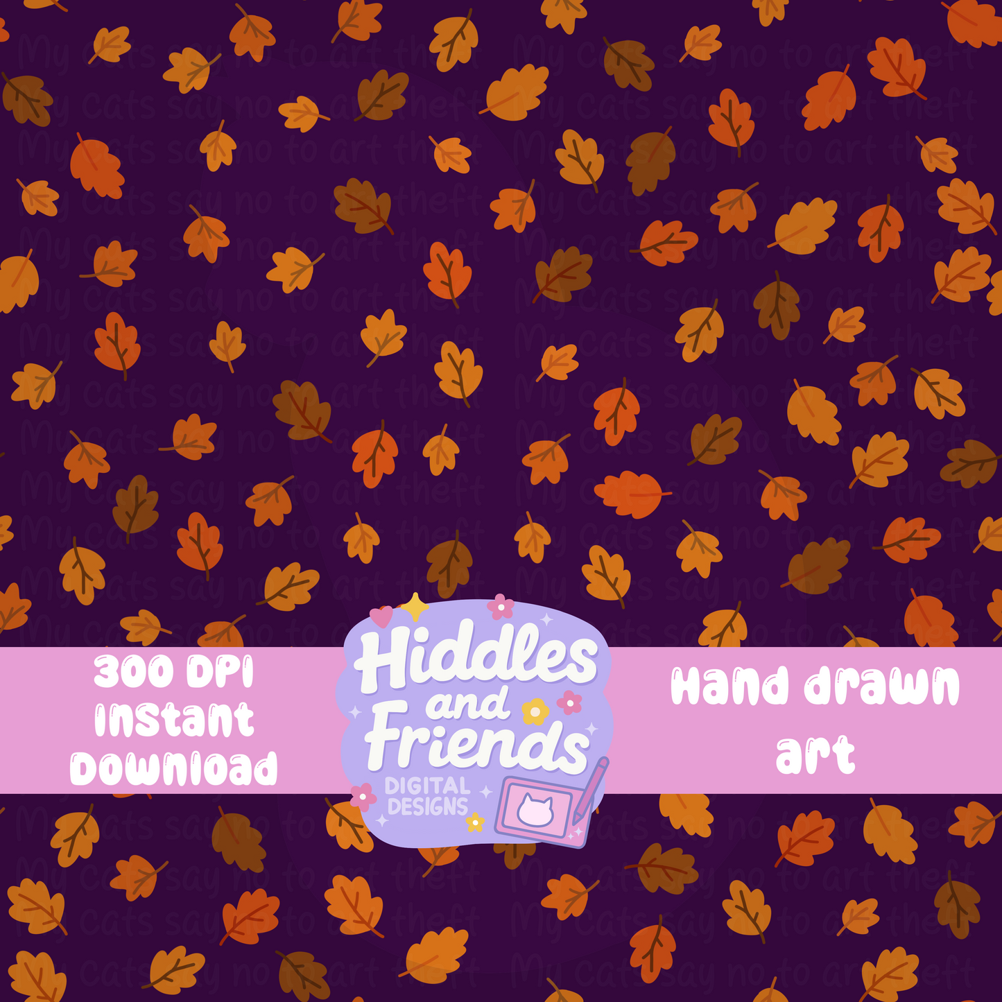 Falling Autumn Leaves Coordinating File