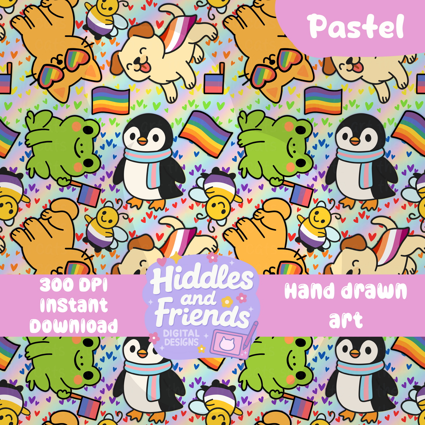Pride Purrade Seamless File