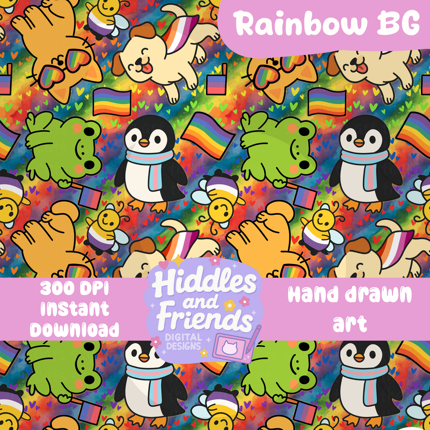 Pride Purrade Seamless File