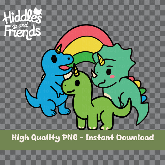 DinoCorn Digital Sticker