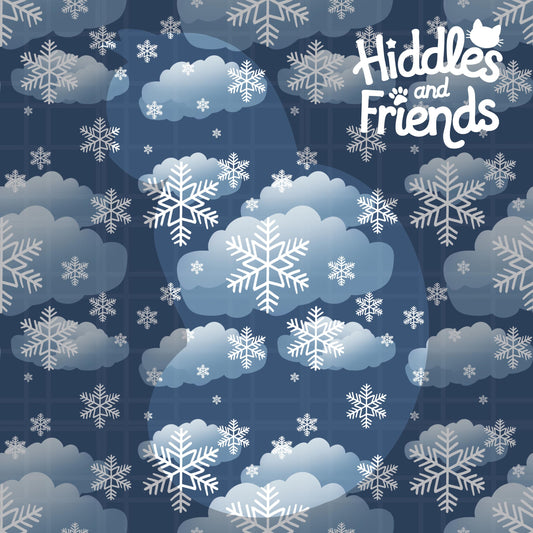 Snowflake Seamless Pattern