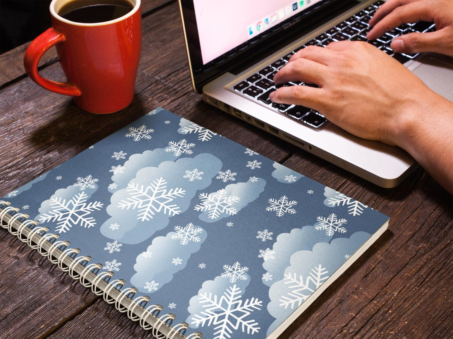 Snowflake Seamless Pattern