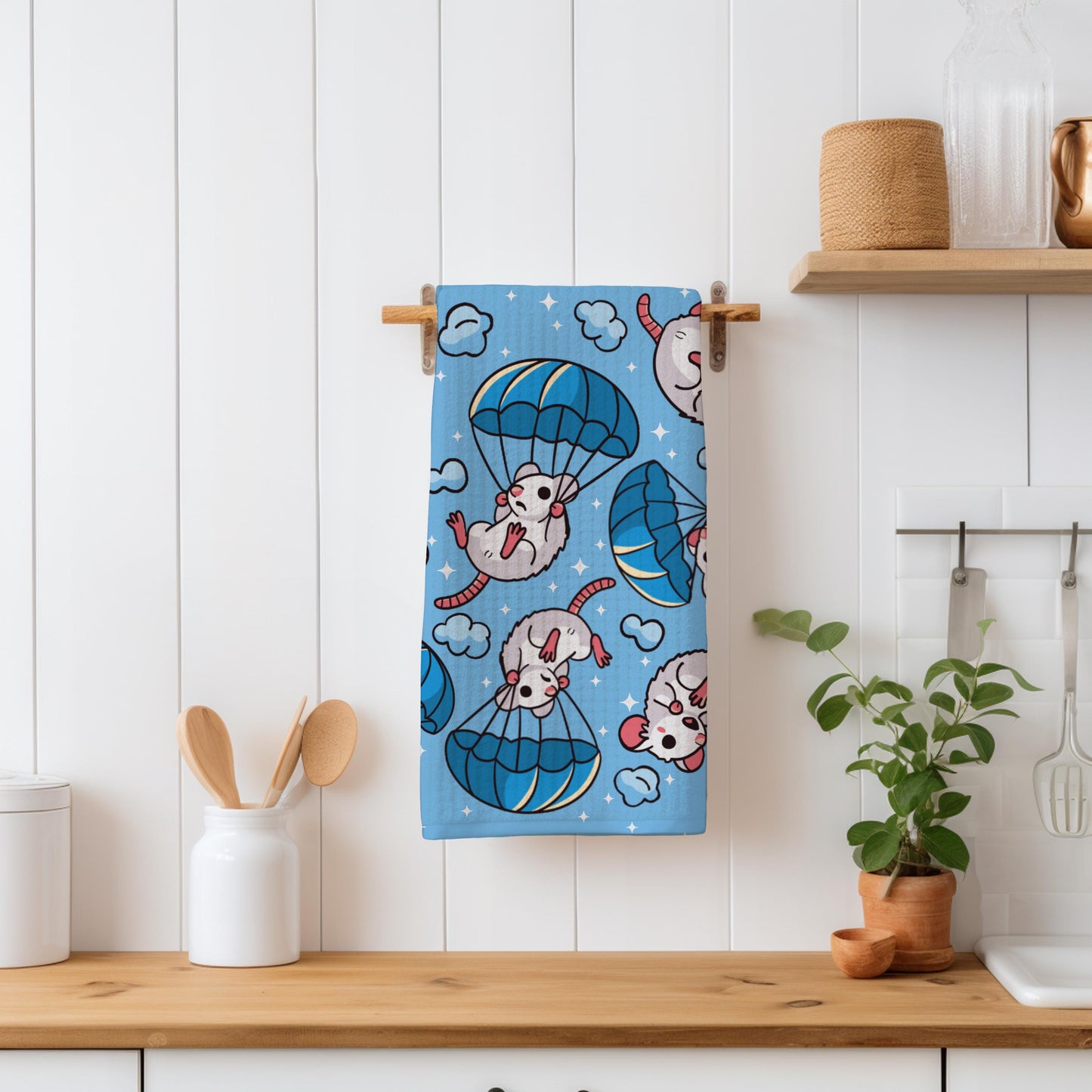 Rats Falling Seamless Pattern
