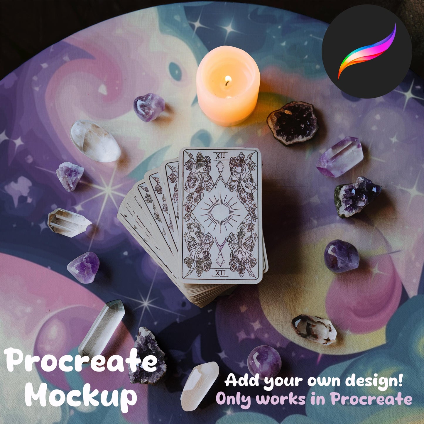 Tablecloth Mockup for Procreate