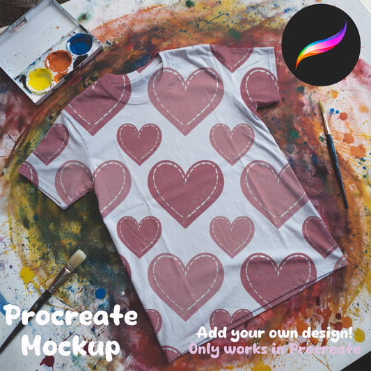 T-Shirt Mockup for Procreate