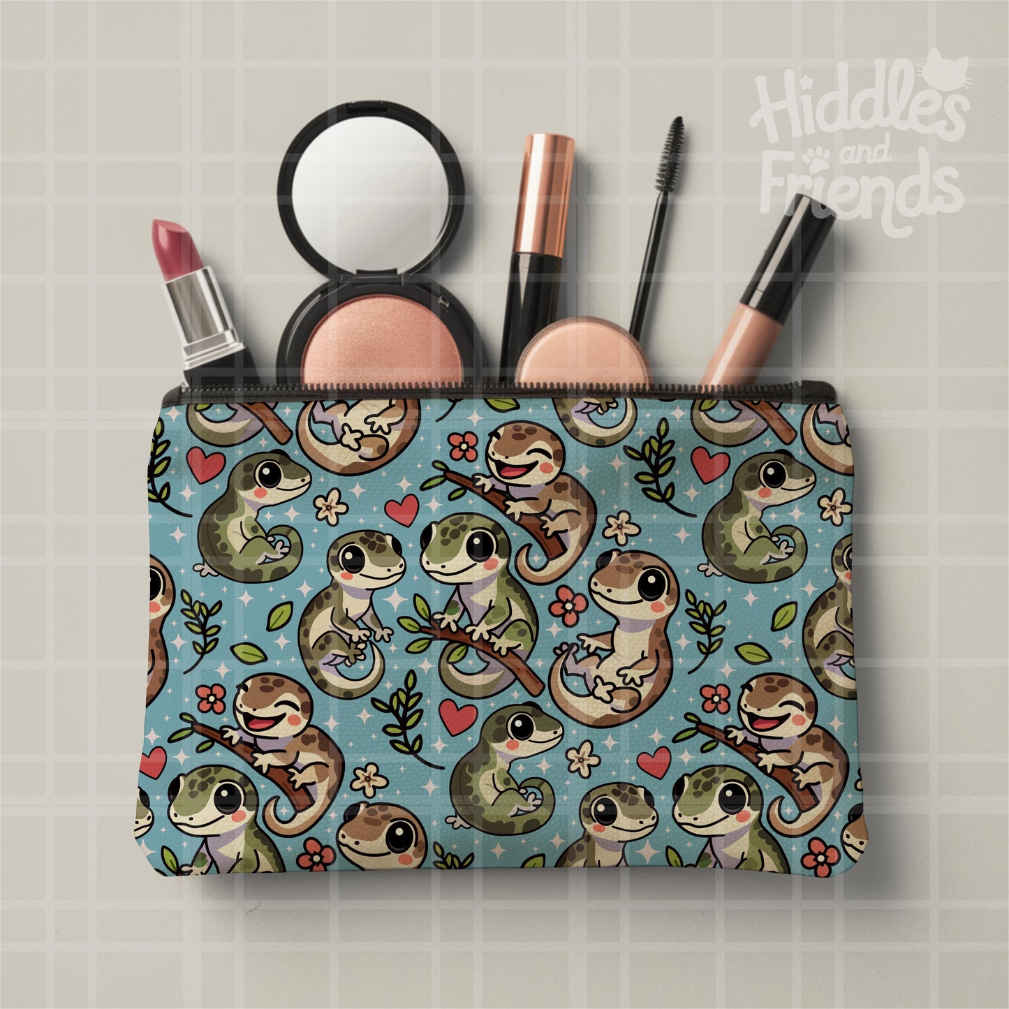 Makeup Bag Editable Procreate Mockup