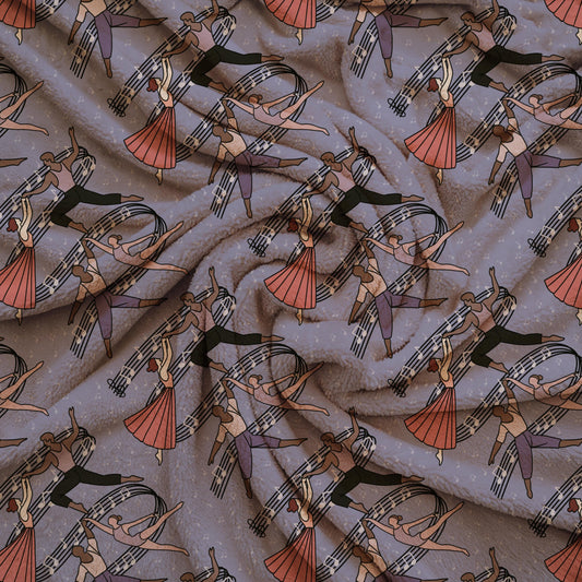 Dancing Partners Seamless Pattern