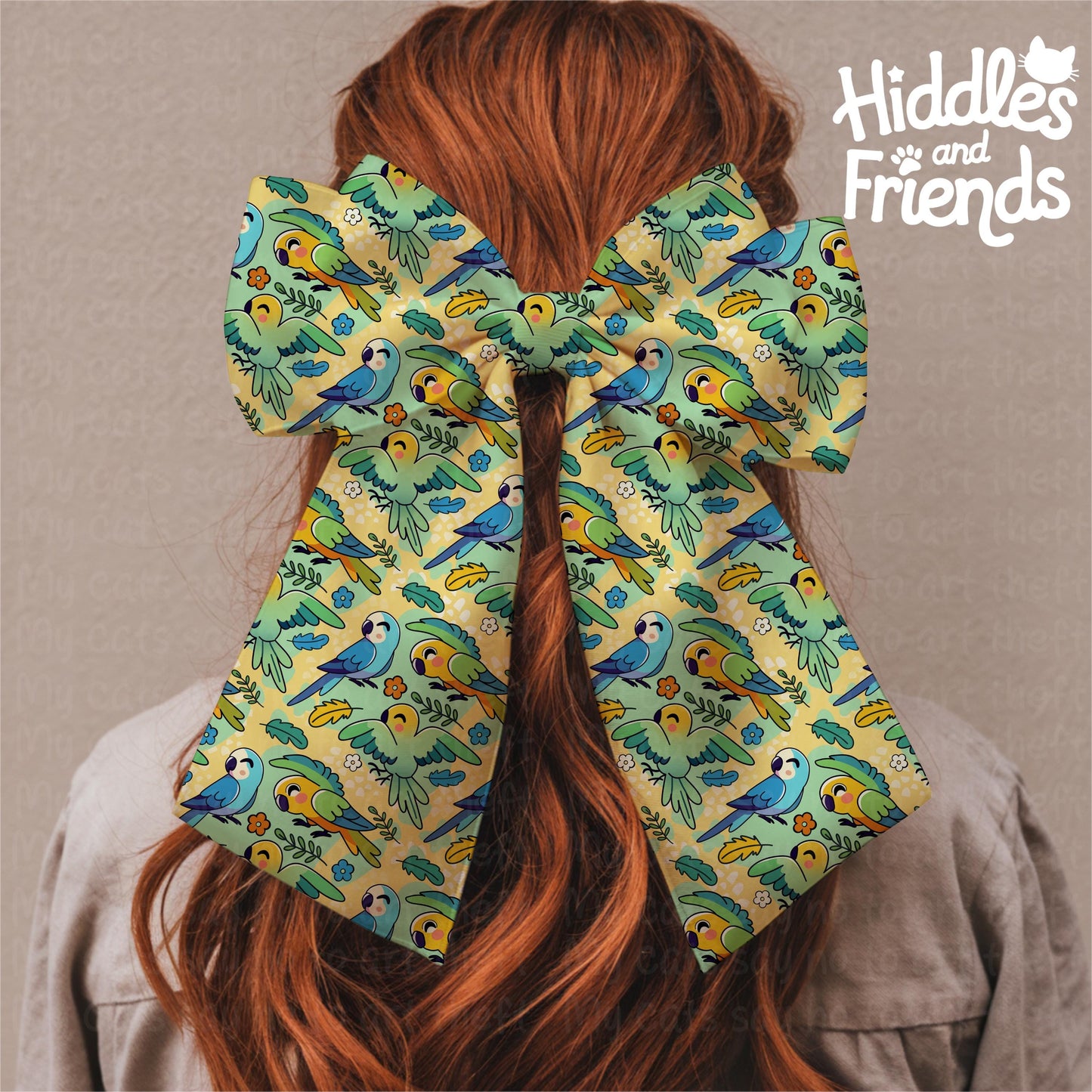 Tropical Birds Seamless Pattern