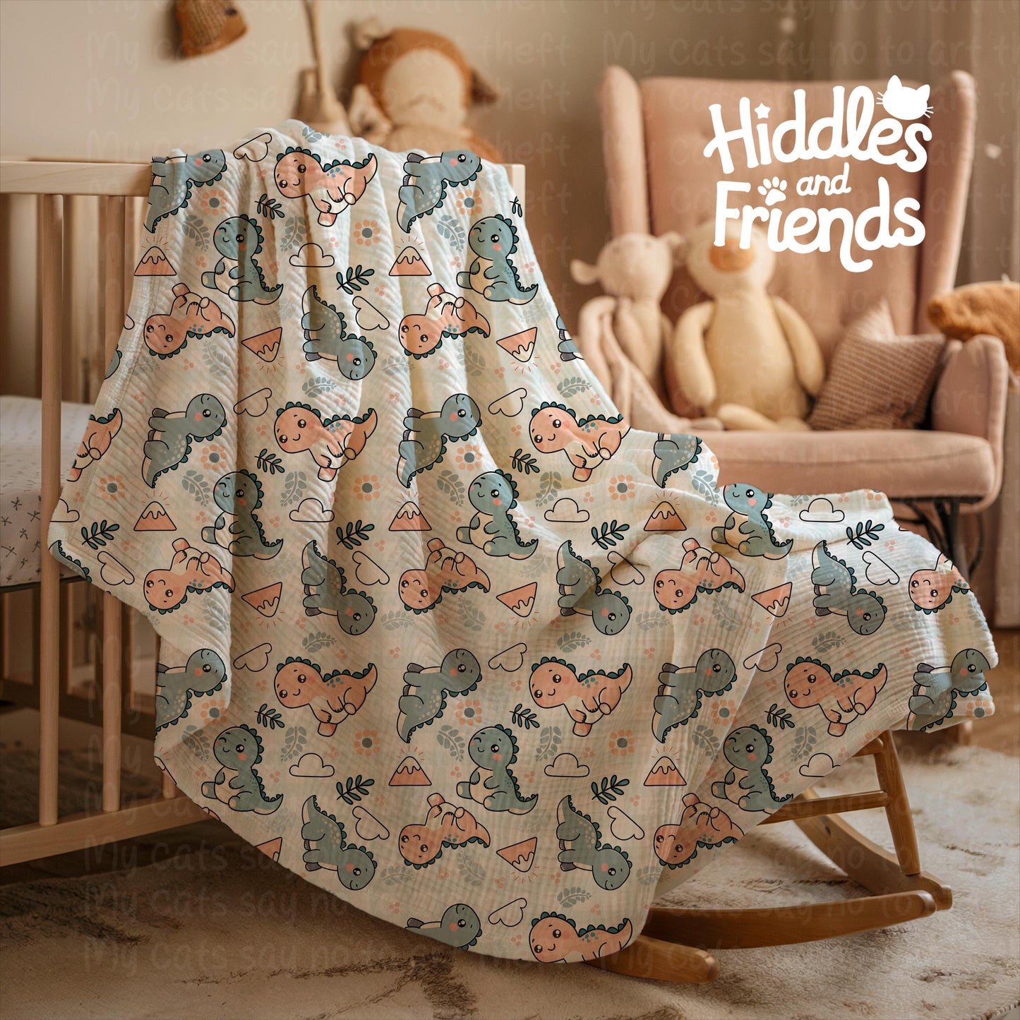 Dinosaurs Seamless Pattern