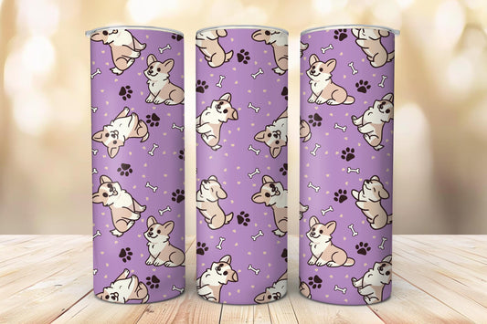 Corgi Seamless Pattern