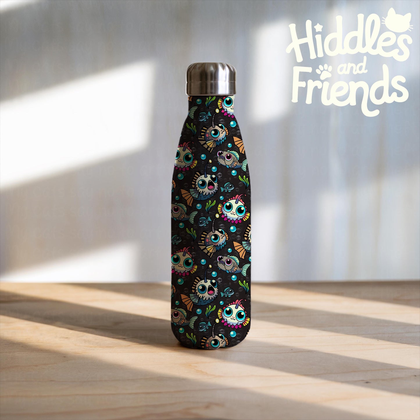 Water Bottle Mockup for Procreate