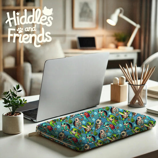 Sea Turtles & Ocean Friends Seamless Pattern