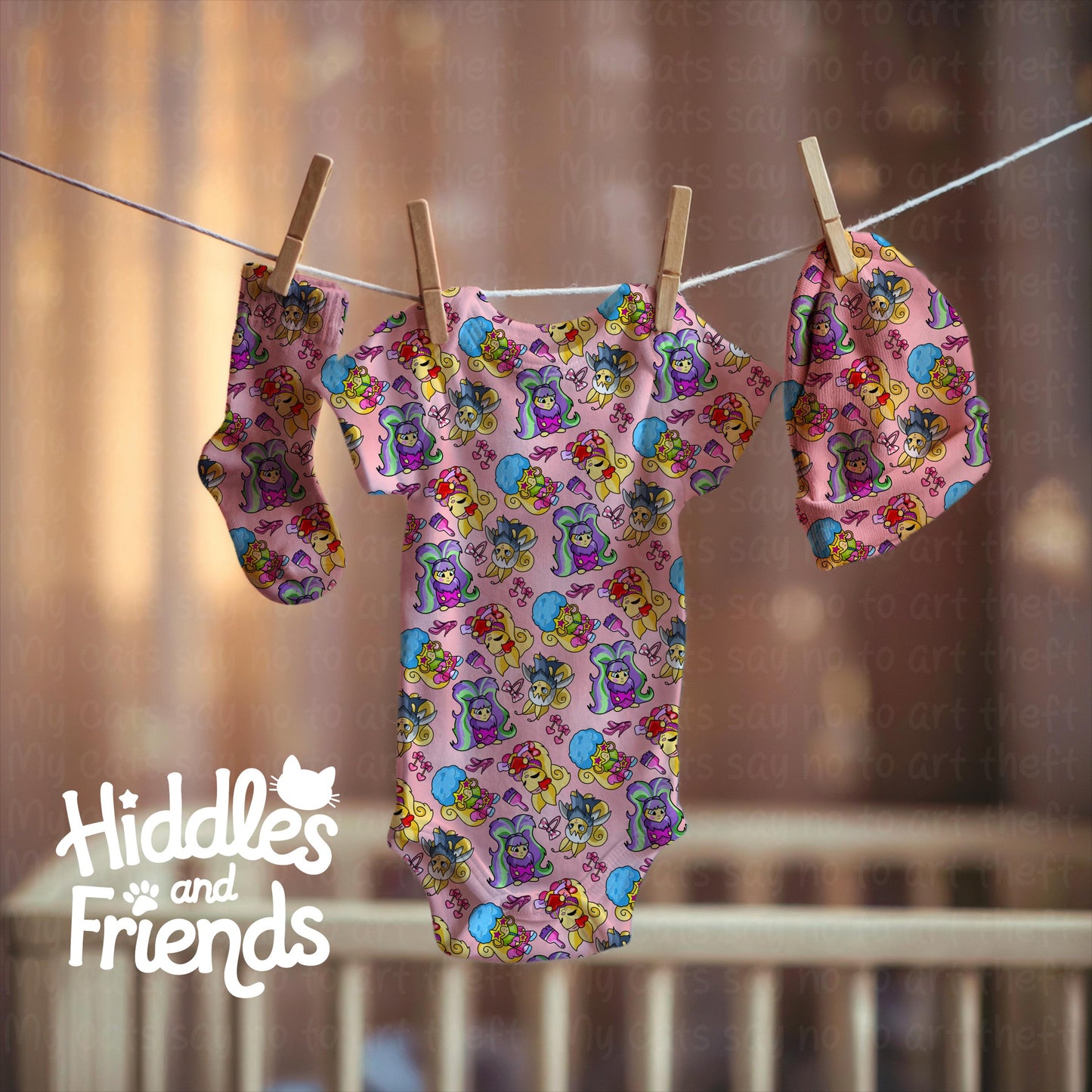 Nostalgia Usuki Dolls Seamless Pattern
