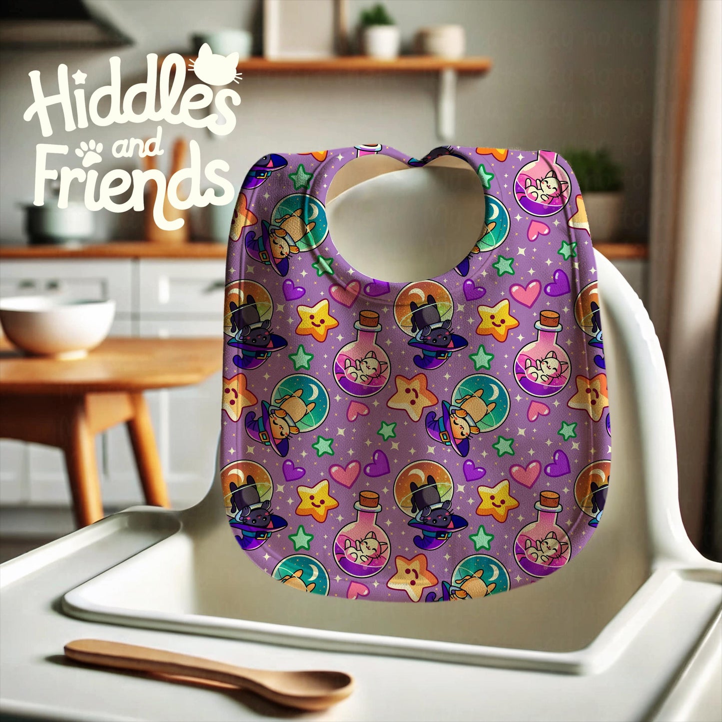 Baby Bib Mockup for Procreate