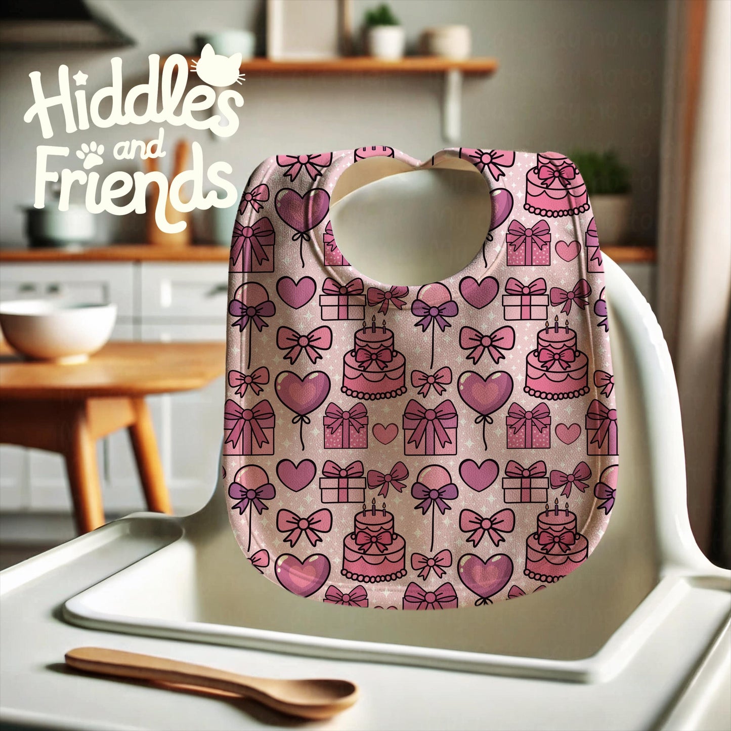 Baby Bib Mockup for Procreate