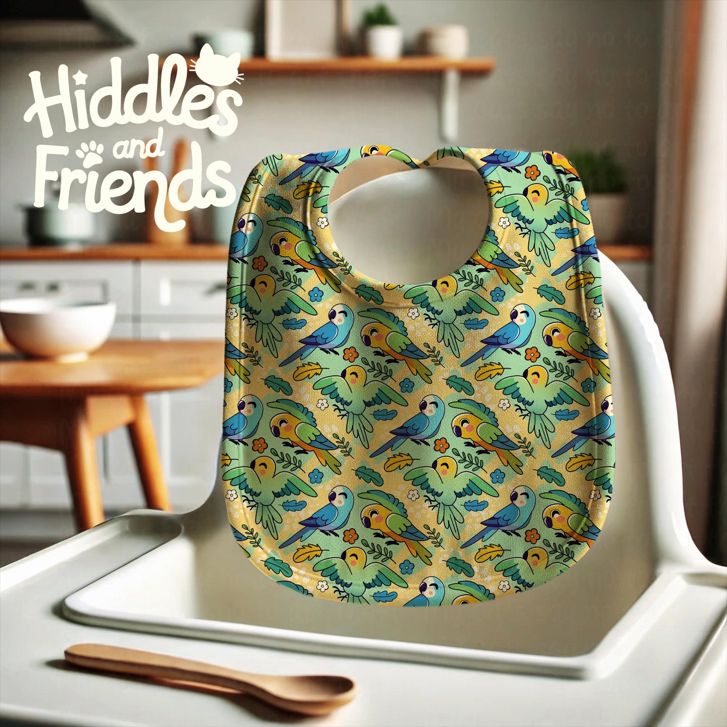 Baby Bib Mockup for Procreate