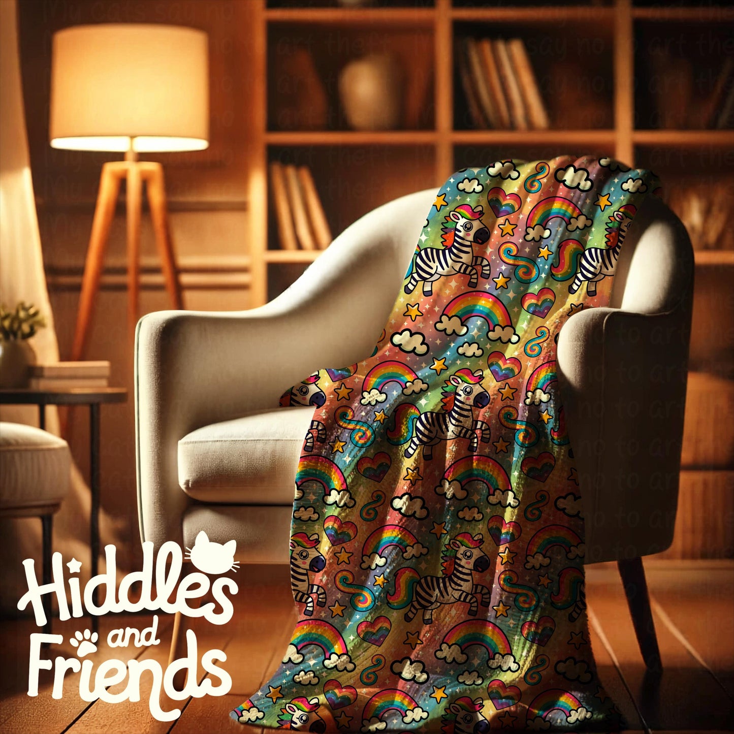 Blanket Mockup for Procreate