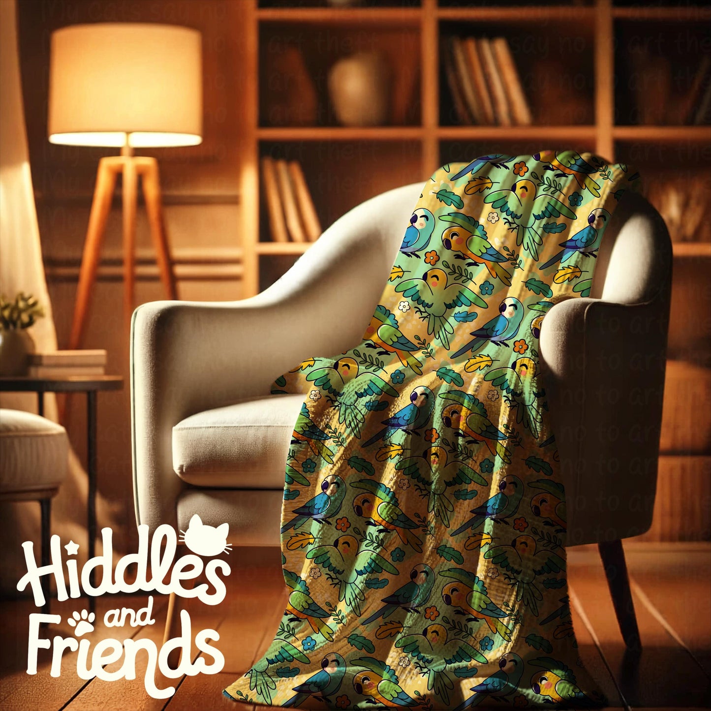Blanket Mockup for Procreate