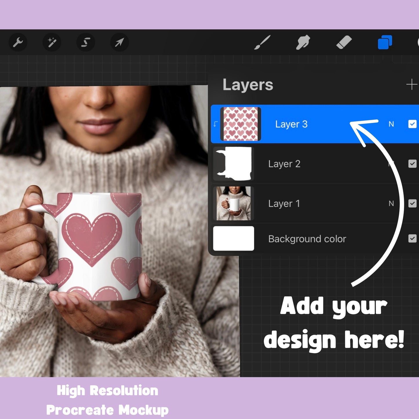 Coffee Cup Procreate Mockup