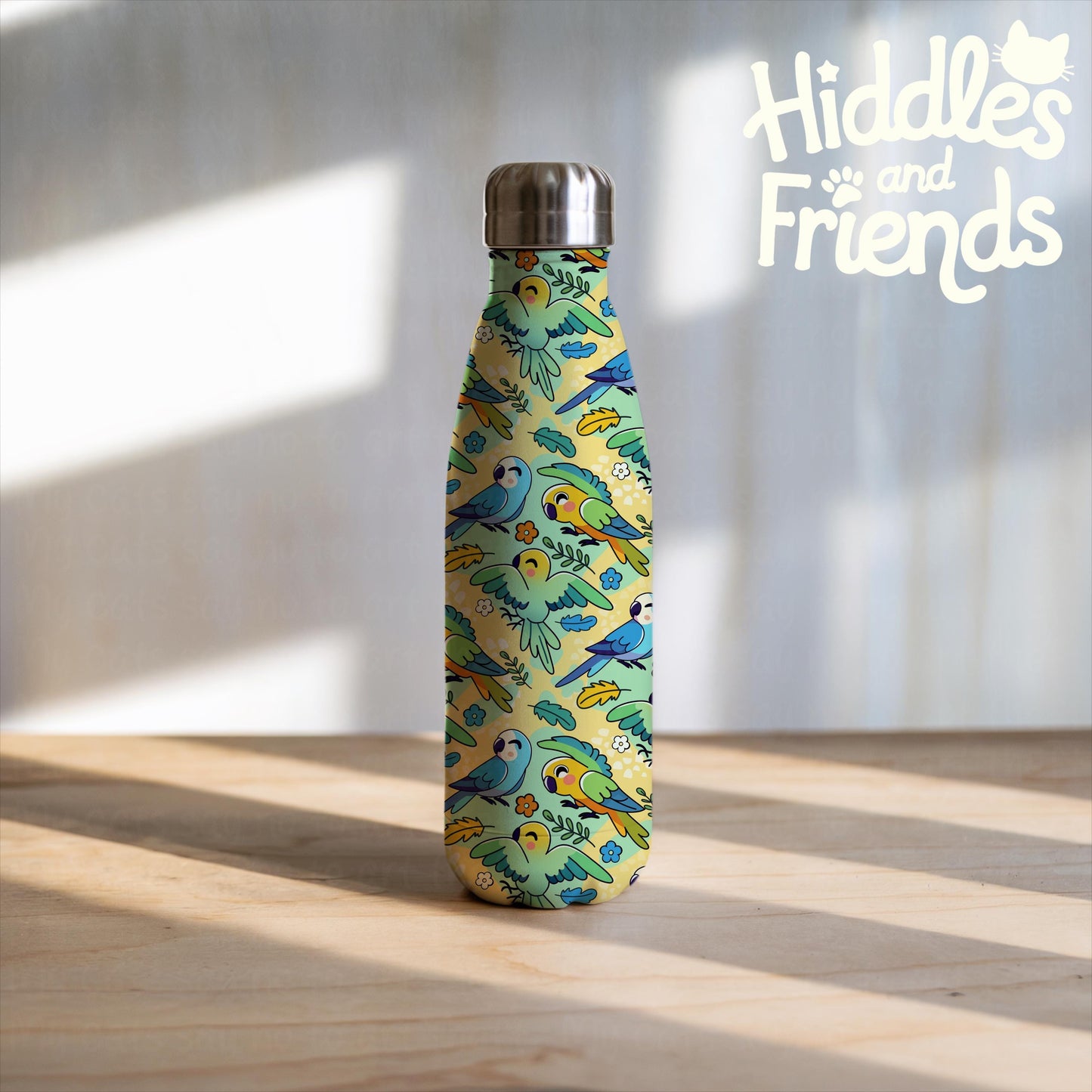 Water Bottle Mockup for Procreate