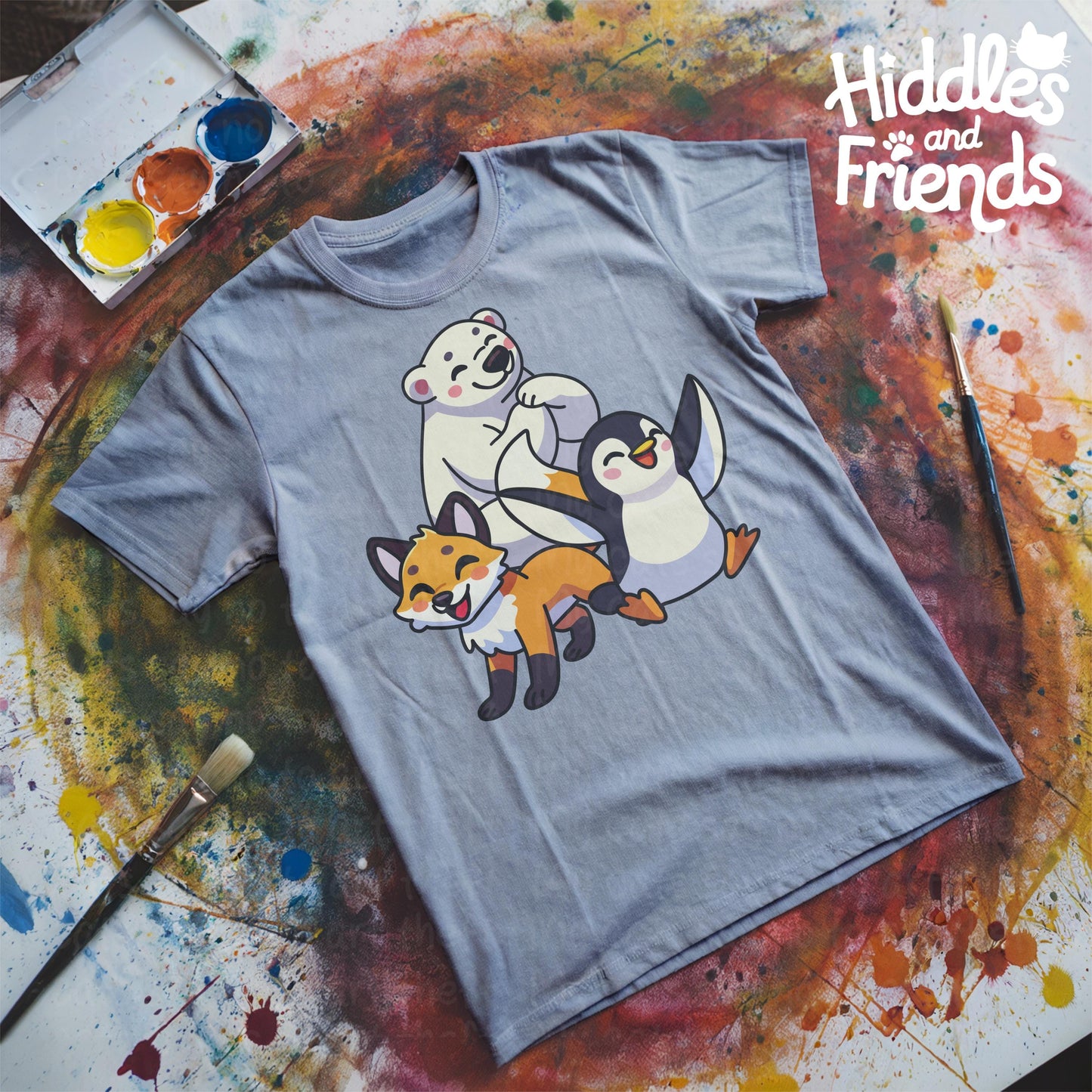 Arctic Animal Digital Sticker PNG