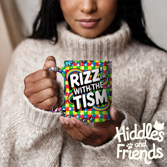 Rizz 'Em With The Tism Seamless Pattern