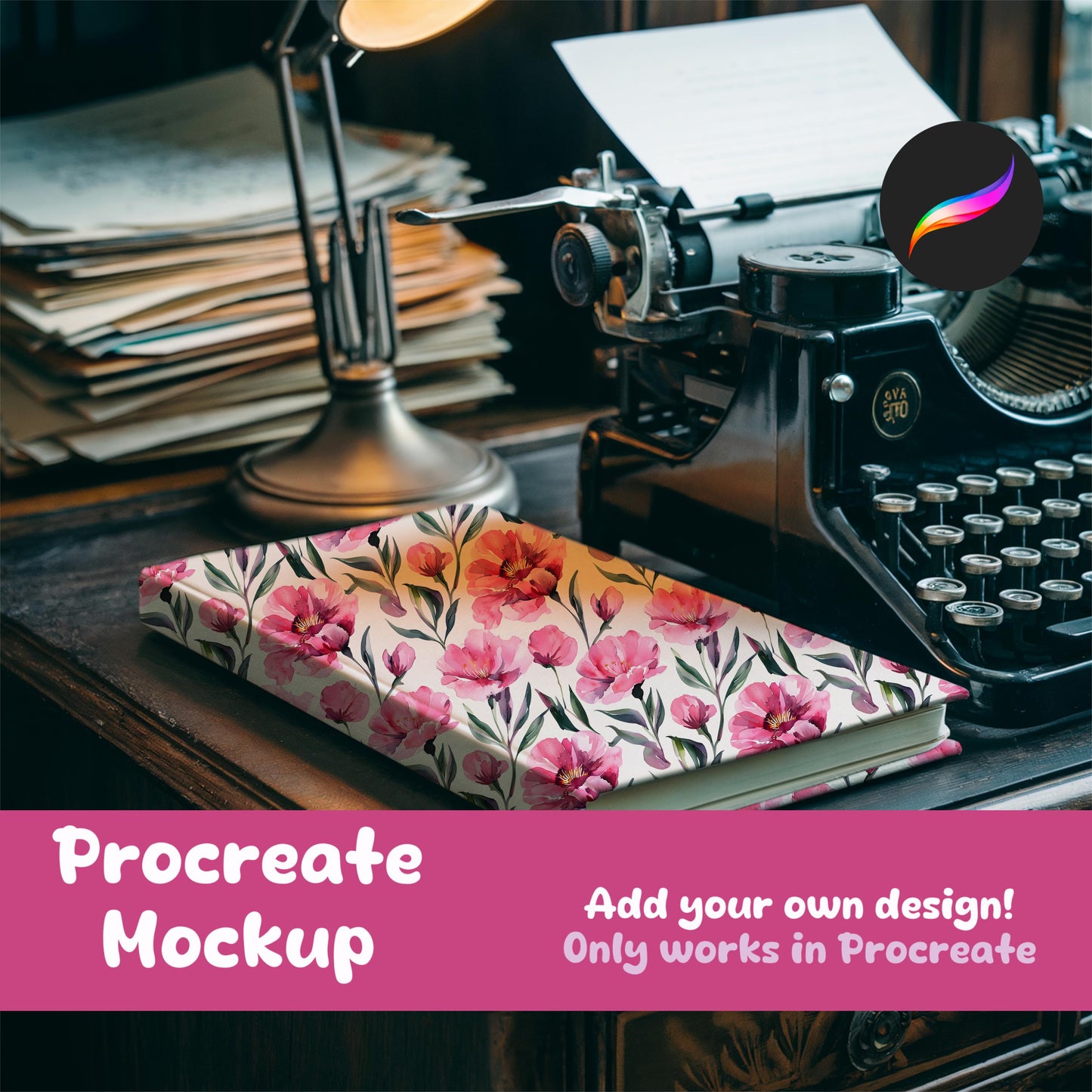 Notebook Mockup for Procreate