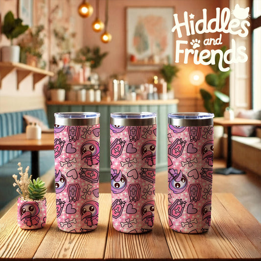 Pink Plague Doctor Seamless