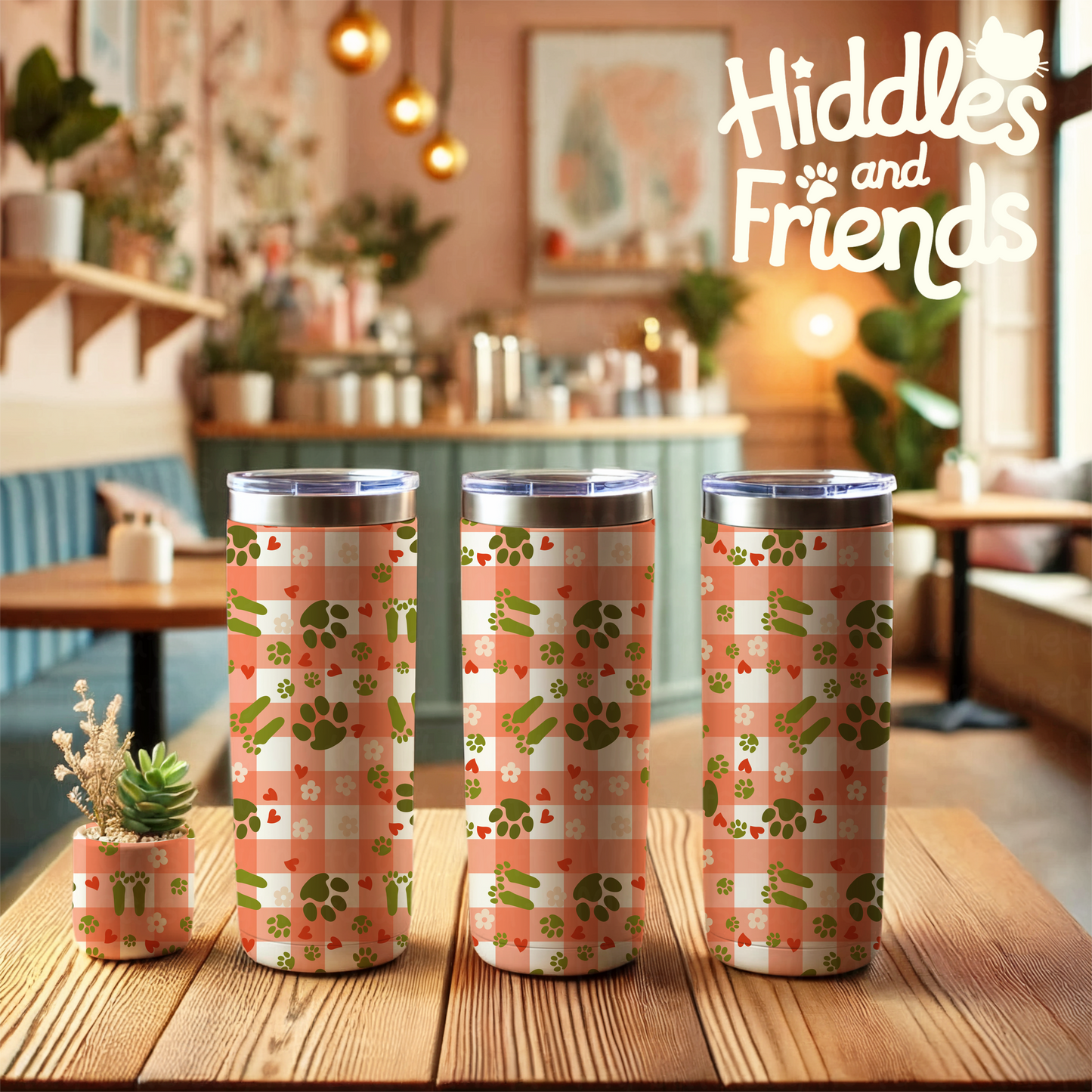 🍓 Strawberry Paw Picnic – Coordinating File