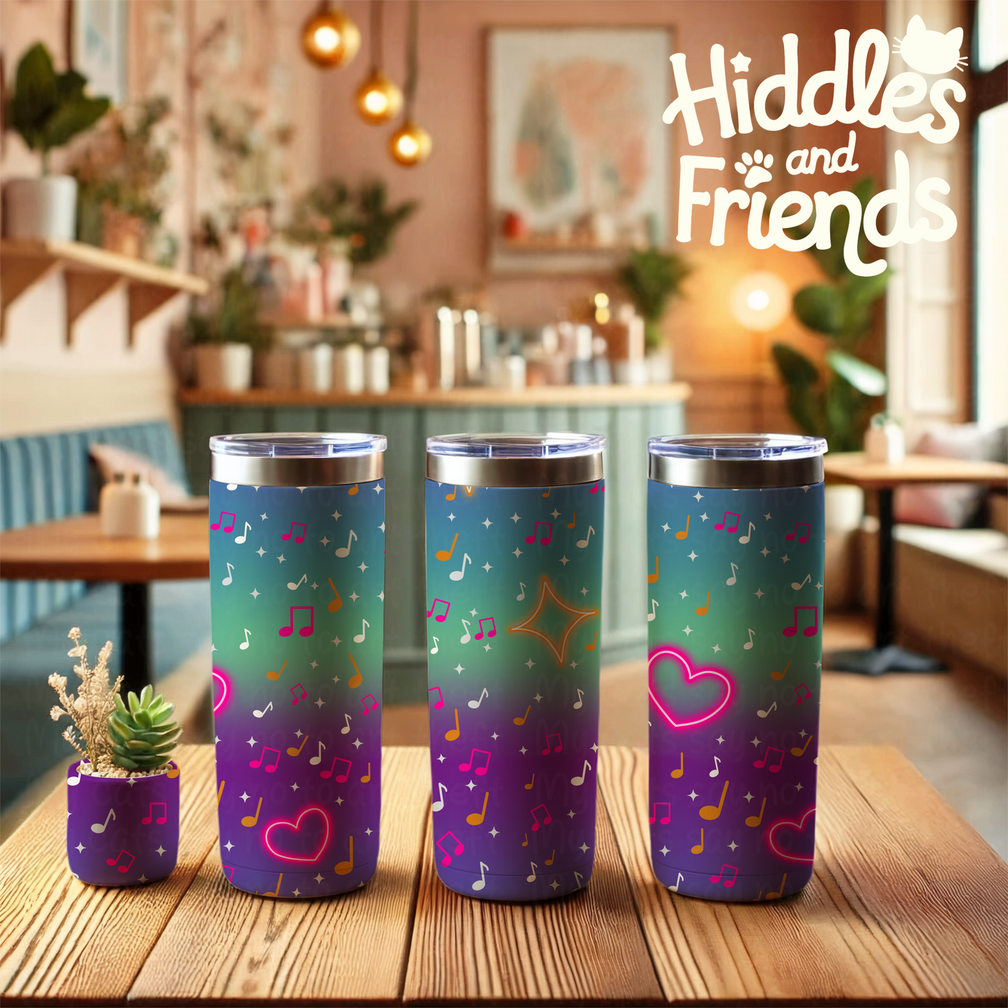 Disco Music Notes Seamless File