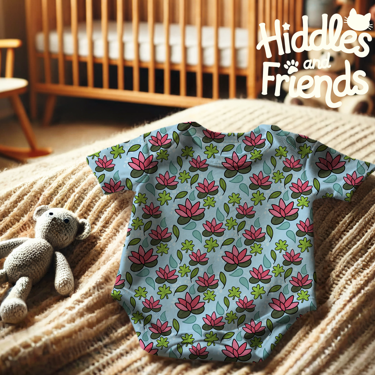 Lily Pads & Flowers Seamless File