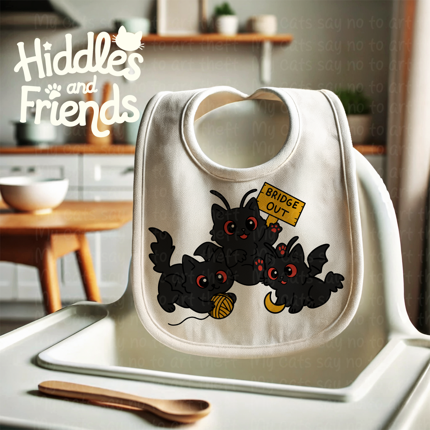 Cute Mothcat Digital Sticker