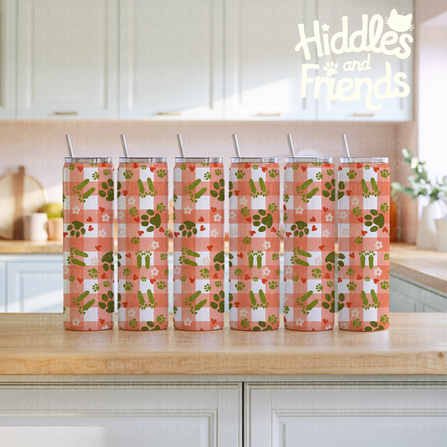 🍓 Strawberry Paw Picnic – Coordinating File