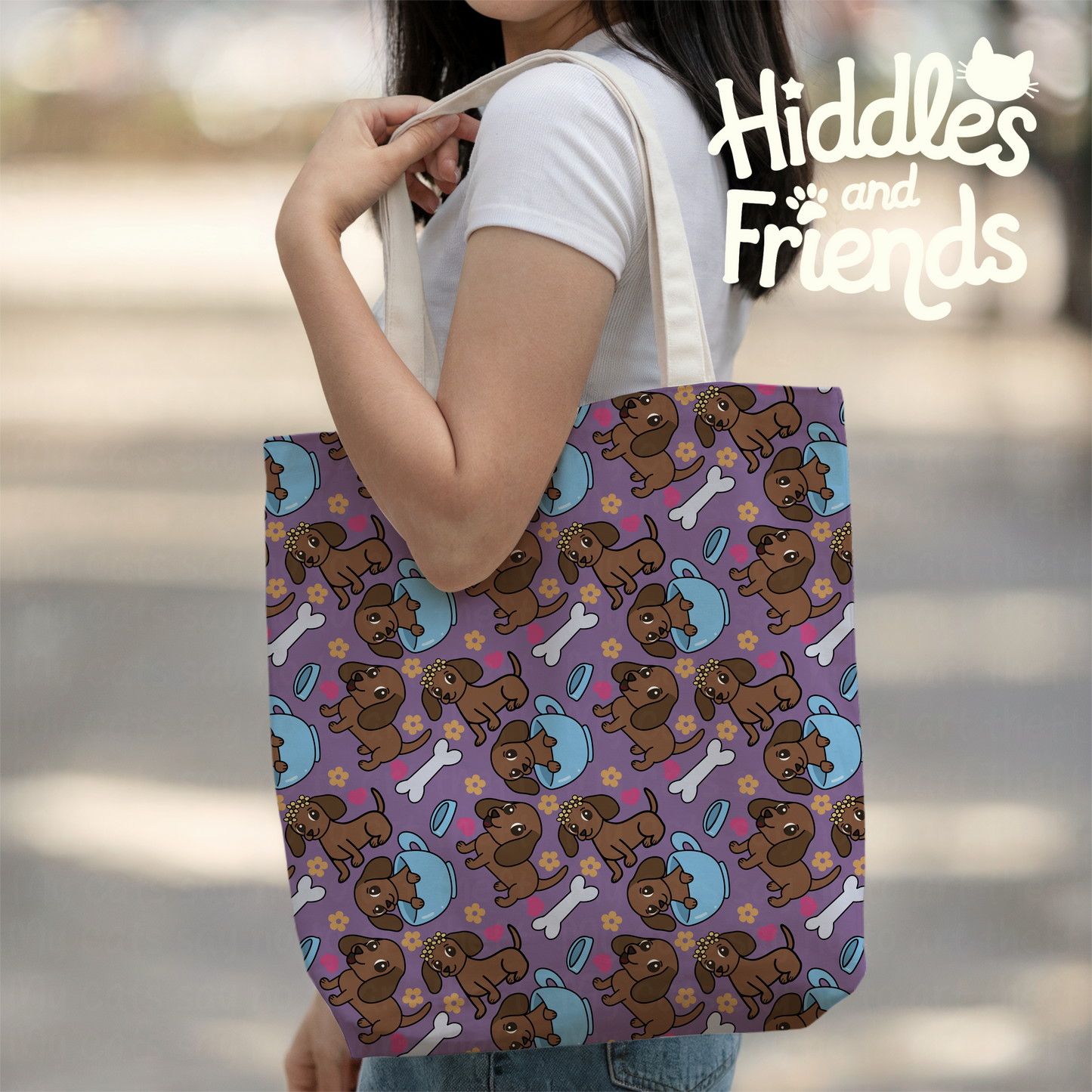 Brown Dachshund Seamless File