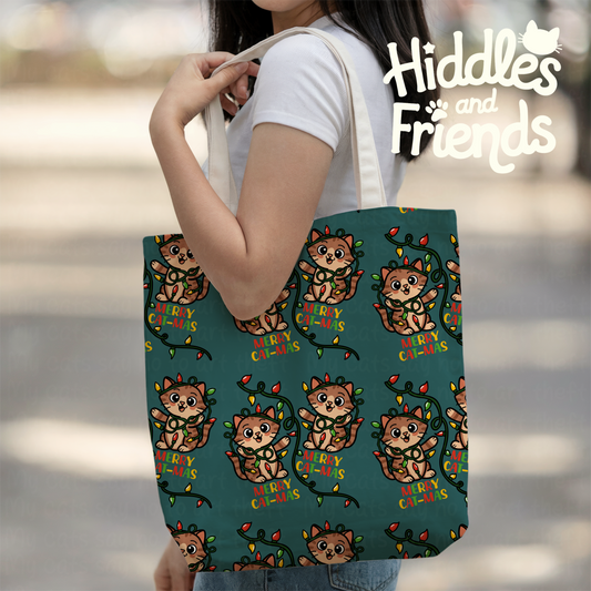 Merry Cat-mas Seamless Pattern