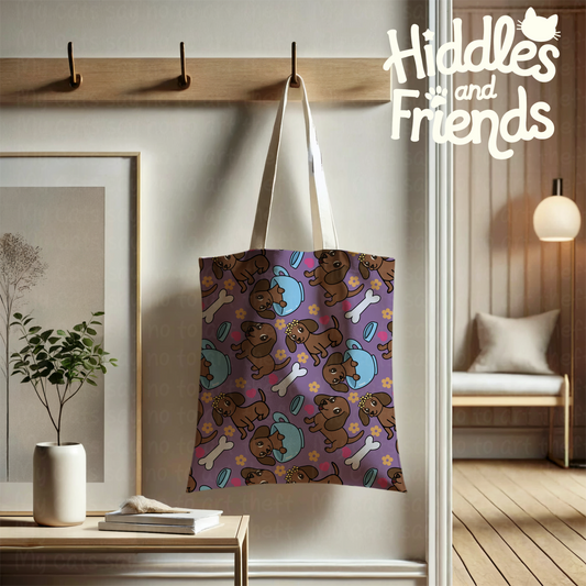 Brown Dachshund Seamless File