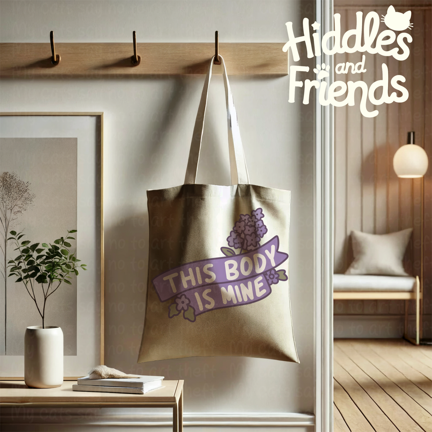 This Body Is Mine Digital Sticker PNG