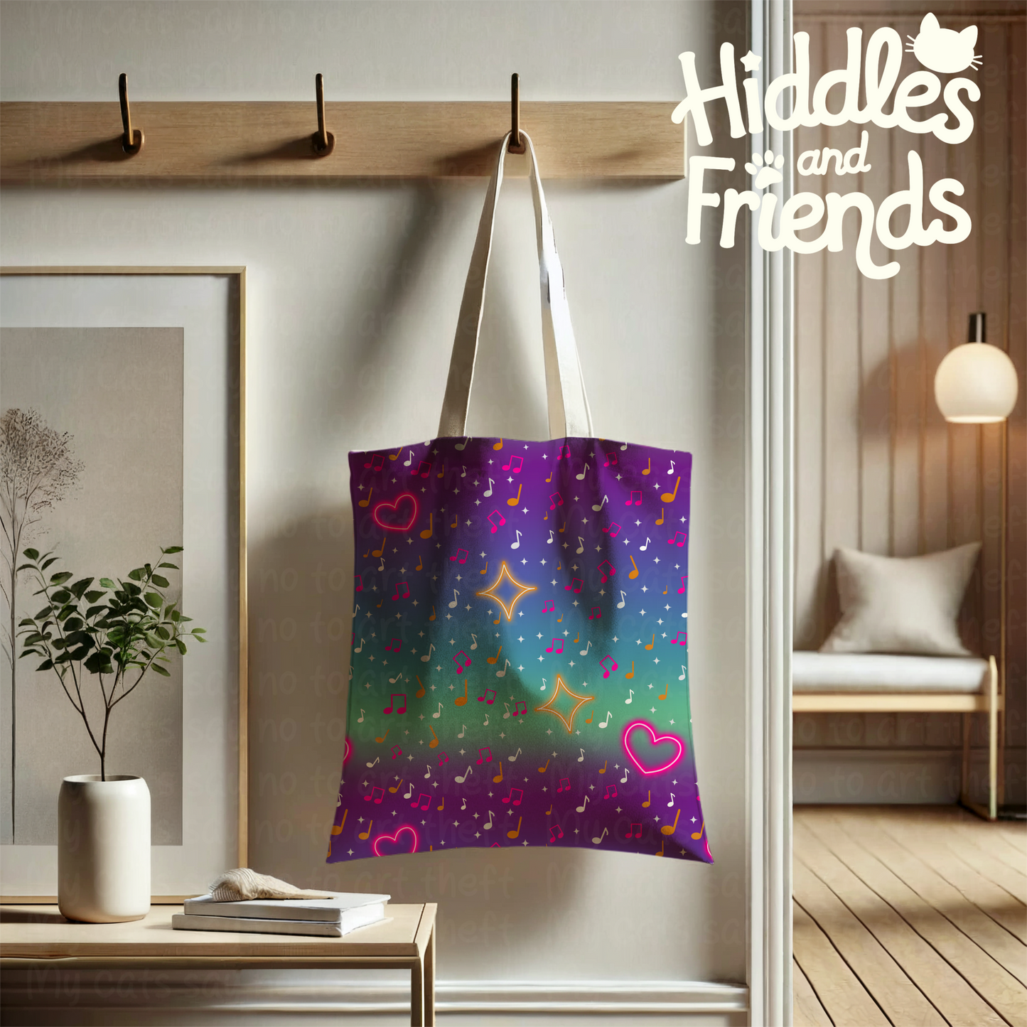 Disco Music Notes Seamless File