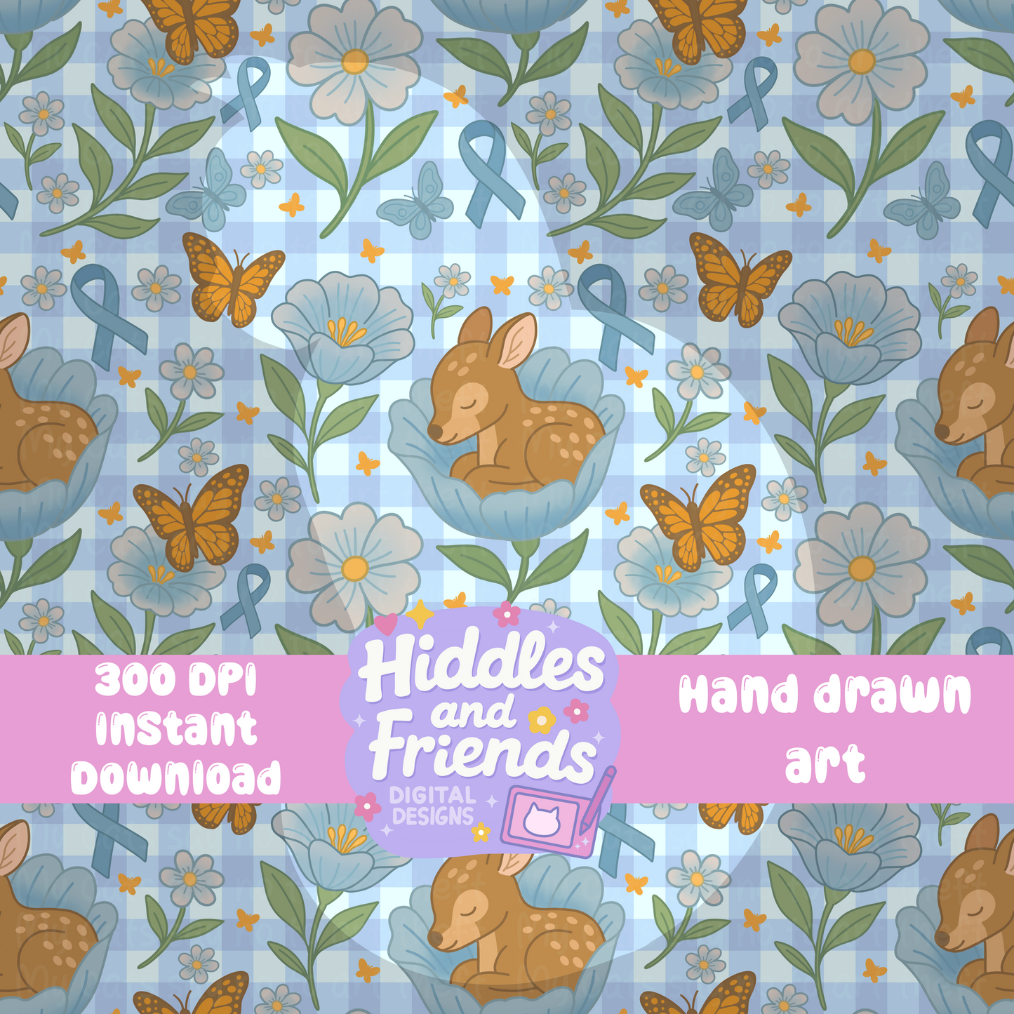 Sleeping Fawn Seamless File