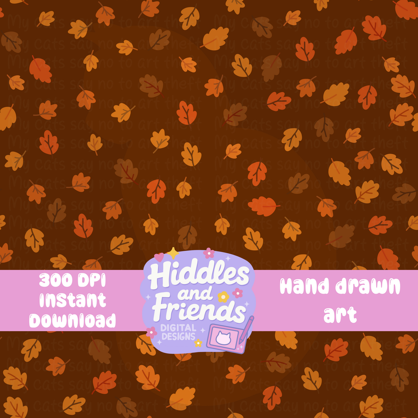 Falling Autumn Leaves  Coordinating File