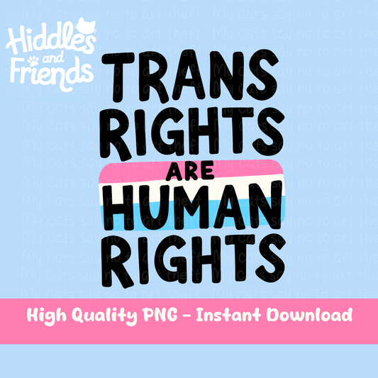 Trans Rights Digital Sticker