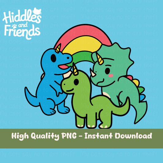 DinoCorn Digital Sticker
