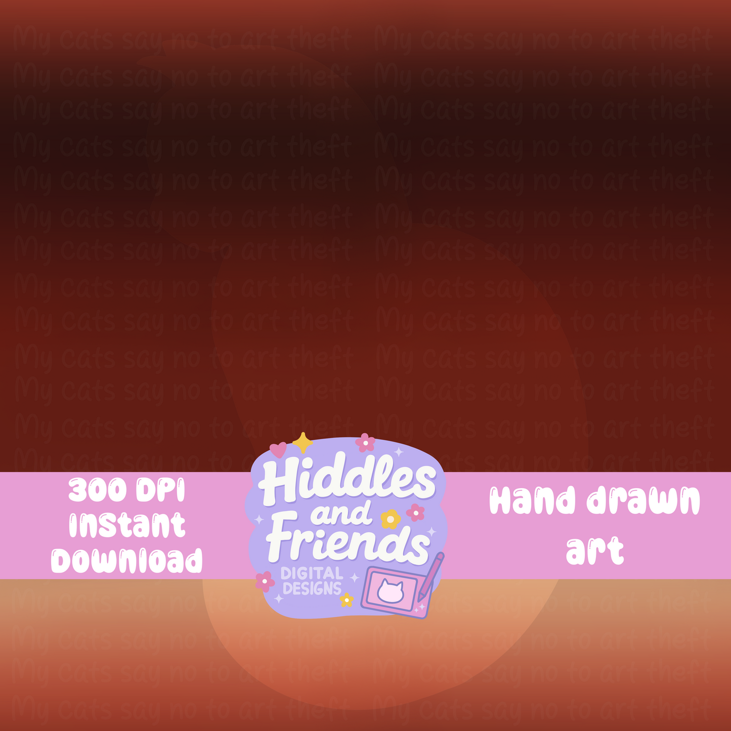 Gothic Gradient Background – Crimson Ombre