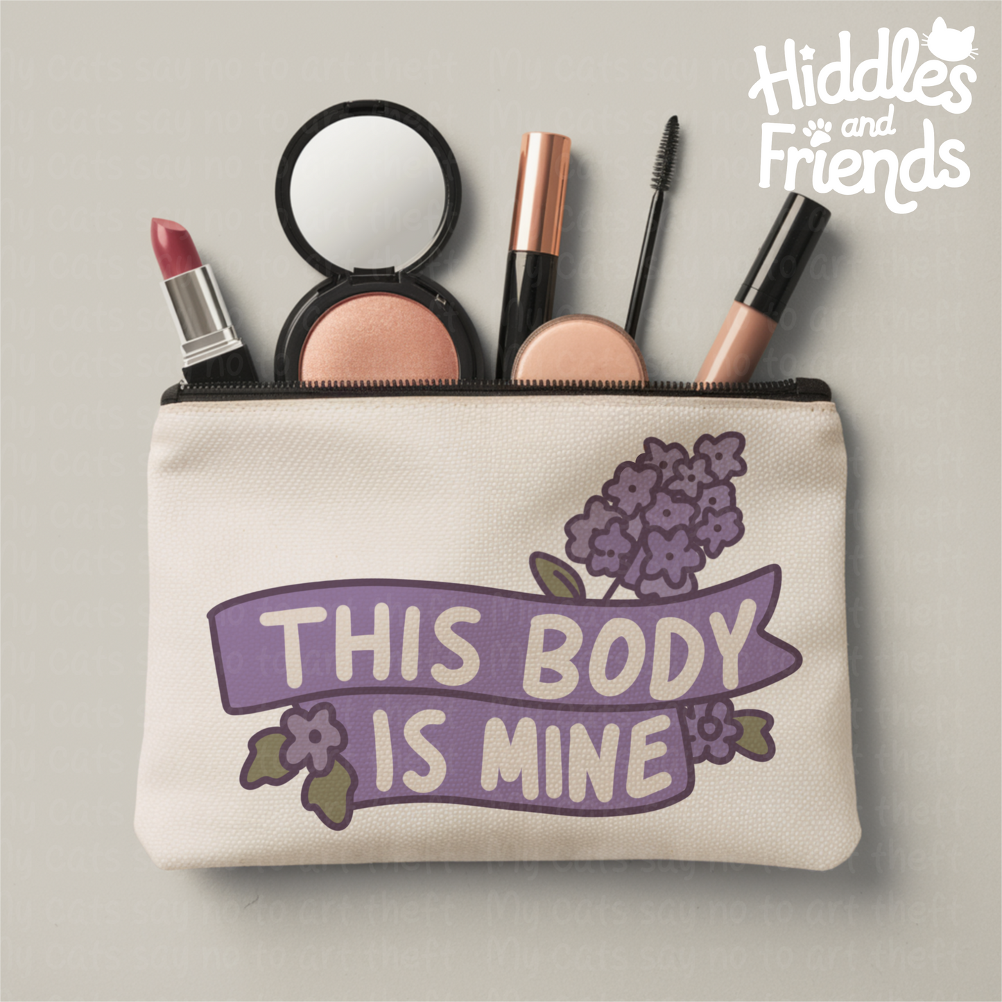This Body Is Mine Digital Sticker PNG