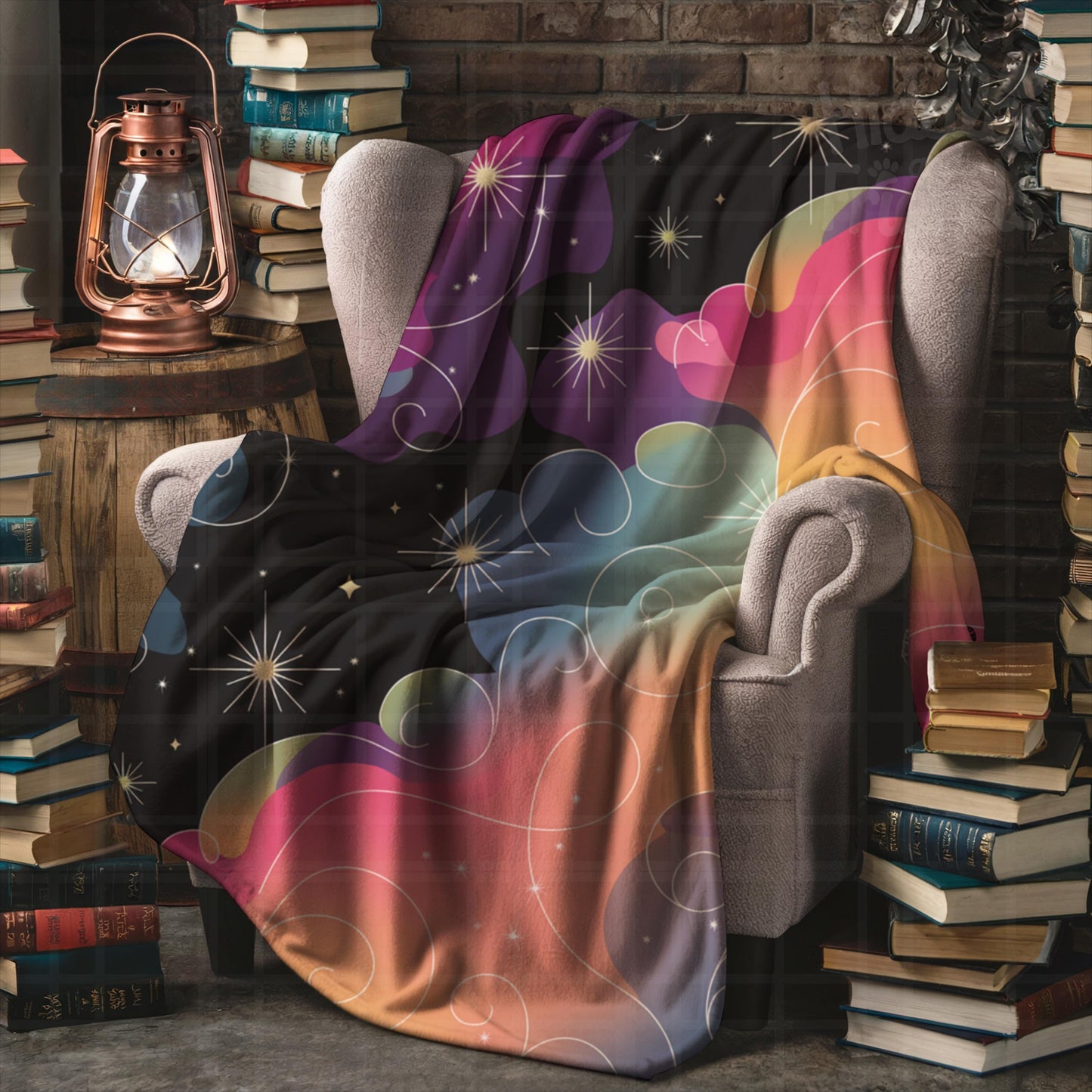 Blanket Mockup for Procreate