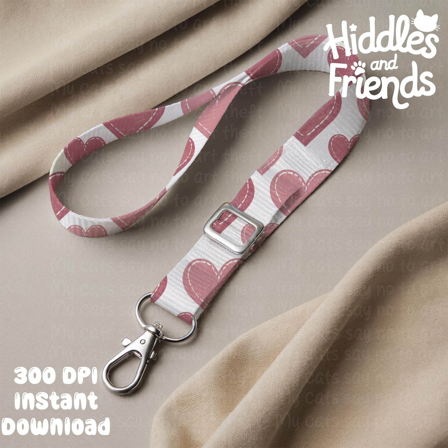 Lanyard Editable Procreate Mockup